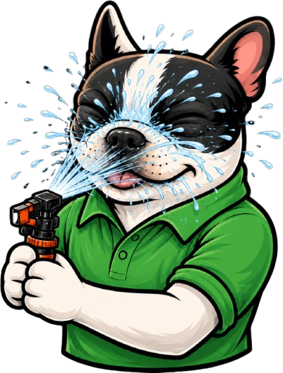 The Home Pros sprinkler mascot
